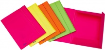 Favorit 400066846 Cartella Neon Lembi con Elastico Assortito