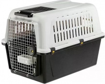 Ferplast 73050021 Trasportino Cani Taglia Media Atlas50 81x55,5x58cm Nero Grigio
