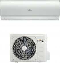 Ferroli 2CP001HF + 2CP001LF Climatizzatore 9000 Btu Inverter Condizionatore Pompa di Calore Giada