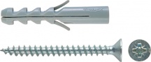 Fischer 500265 Tasselli con Vite S10V Pezzi 25