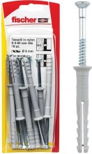 Fischer 504510 Tassello N 8- 80 K Vite Chiodo Pz 10 Bl