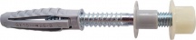 Fischer WDC Tasselli Nylon con boccole e dado filettato Confezione da 2 pezzi