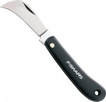 Fiskars 1001623 Coltello da Innesto piante con Lama in Acciaio -  K62