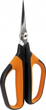 Fiskars SP15 Forbici multiuso per potatura piante e fiori e taglio carta lame corte
