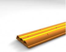 Fitt 69002 00015 Tubo piatto flessibile triploforato SPRIZZY arancio 15 mt