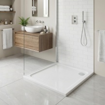 Fluxy 2070200 Piatto Doccia Serie Flat Quadro cm 70x70