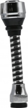Fluxy 9410203 Aeratore a Snodo Flessibile In Pvc 2 Getti