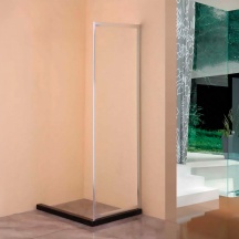 Fluxy SW80B Pannello Cristallo Fisso Per Box Doccia Diamante cm 80xH 185