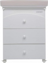 Foppapedretti 9900067610 IlBagnetto Fasciatoio Cassettiera con Vaschetta Bianco