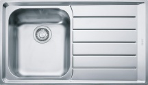 Franke 1010040731 Lavello Cucina 1 Vasca Gocciolatoio dx 86 Cm Inox Neptune 101.0040.731