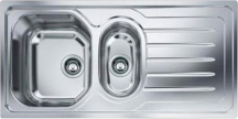 Franke 101.0180.243 Lavello Cucina 1 Vasca e 12 Acciaio Inox Incasso 100 cm