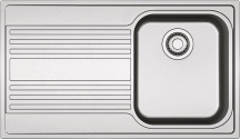 Franke 101.0358.045 Lavello Cucina 1 Vasca Gocciolatoio 86 Cm Acciaio Inox Rapid