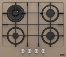 Franke 106.0554.318 Piano Cottura 4 Fuochi a Gas 59cm Oyster  FHMA 604 3G DC OY C