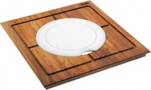 Franke 1120016487 Tagliere da Cucina Legno Bianco