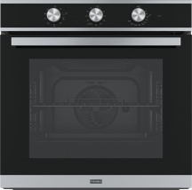 Franke 116.0605.986 Forno Elettrico da Incasso Ventilato 71 Litri A Nero e Inox