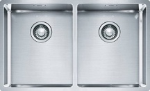 Franke 127.0370.188 Lavello Cucina Incasso 2 Vasche 74 cm Inox  BXX 220120