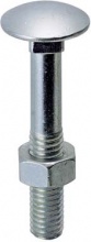 Friulsider 4333b4379 Bullone Ttdq Classe 4.8 Zincato mm 8x160
