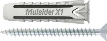 Friulsider 4552e4598 Tassello Nylon x1 Vite Vite Tsp Cava Pz x1 8