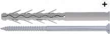 Friulsider 64102B10085 Tasselli in Nylon � 10 mm L. 85 mm Cf da 100 Pz  TUP4