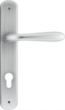Frosio Bortolo A115C02 Maniglia Porta con Placca 40 x 245 mm cromo satinato A11C02