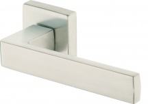 Frosio Bortolo Asti Maniglia Porta con Rosetta Quadra 45 mm Cromo Serie