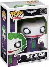 Funko 3372 Pop! Heroes DC: The Dark Knight - The Joker Figure per Bambini da 3+ Anni