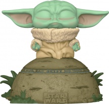 Funko 58390 Pop! Deluxe: Star Wars: The Mandalorian Grogu Using Force