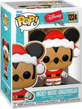 Funko 64329 Pop! Disney: Holiday Topolino Babbo Natale Pan di Zenzero 9,5 Cm 3+
