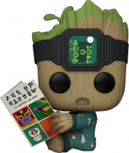 Funko 70651 Pop! Marvel: Guardians Of The Galaxy Groot PJs With Book Groot Shorts