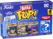 Funko 71314 Pop! Bitty: DC Batman Adam West 4 Pezzi Pack 3+