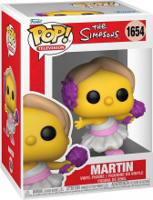 Funko 80073 Pop! Television: The Simpson - Martin Action Figure per Bambini da 3+ Anni