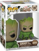 Funko 81338 Pop! Marvel: WAG Hulk We Are Groot Action Figure 3+