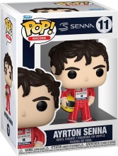 Funko 86180 Pop! Racing: McLaren - Ayrton Senna Action Figure per Bambini da 3+ Anni