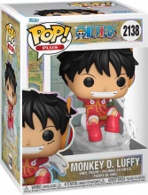 Funko 86519 Pop! Plus: One Piece Monkey D. Luffy Action Figure per Bambini da 3+ Anni