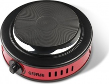 G3 Ferrari G10157 Fornello Elettrico fuoco Singolo 500W colore Rosso
