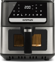G3 Ferrari G10207 Friggitrice ad Aria 6.5 Litri 1700 Watt Nero e Inox  Friggisano