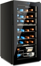 G3 Ferrari G90051 Cantinetta Vino 2 Temperature 28 Bottiglie G Nero  Riserva 28