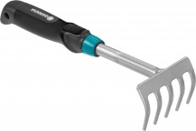 GARDENA 8958-20 Rastrellino manuale per fiori acciaio trattamento anticorrosione