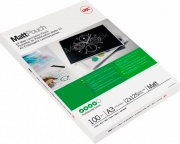 GBC 3747235 Confezione 100 Pouches Opache Antiriflesso