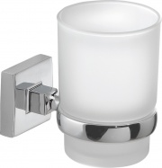 GEDY 0000OI101300000 Porta spazzolino bagno Porta spazzolini Parete Bicchiere Cromato OL1013