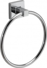 GEDY 0000OI701300000 Porta Asciugamani bagno Parete ad Anello Cromato OL7013 Olimpo