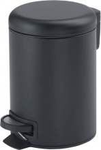 GEDY 3309 Pattumiera da Bagno in Acciaio inox Capacit� 5 Litri Nero  G-Potty