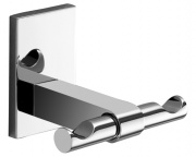 GEDY 7826 Appendiabiti muro parete per Bagno Doppio gancio Maine
