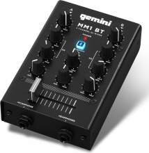 GEMINI MM1 BT Mixer Bluetooth a 2 Canali con Crossfader