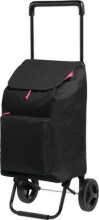 GIMI 12554 Carrello Portaspesa Argo New Nero cm 37x33 H.cm 96