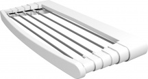 GIMI Telepack 70 Stendibiancheria Parete Estensibile Resina mt. 5