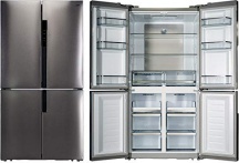 GRF CA91831X Frigorifero Americano Side by Side No Frost 564 LT Cl.E Inox