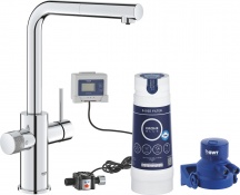 GROHE 30579000 Rubinetto Cucina con Doccetta Estraibile Monocomando Cromo