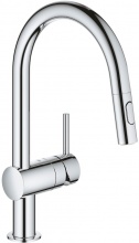 GROHE 32321002 Miscelatore Cucina con Doccetta estraibile Lavello Cromo -  Minta