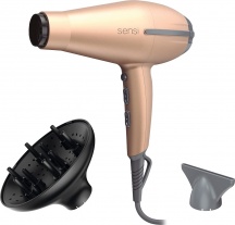 Ga.Ma GH3320 Asciugacapelli Phon Professionale Potenza 2200 watt Oro Sensi Tempo 5D